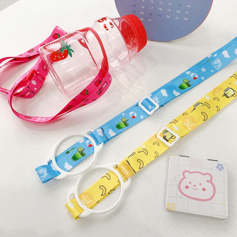 Adjustable Portable Comfortable Kettle Supplies Bottle Buckle Lanyard Hanging Rope Shoulder Strap Water Bottle Strap