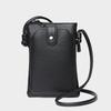 Fashionable Solid Color Simple Style Portable Phone Bag, Fashionable Trend Mini Compact and Versatile Diagonal Cross Bag, Zero Wallet