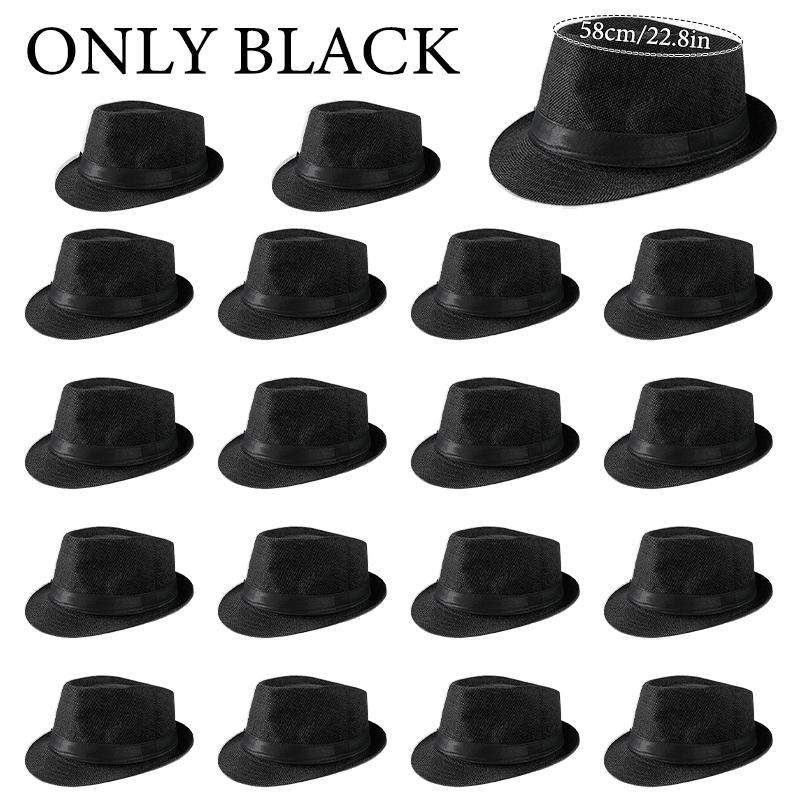 6-48 gab. Fedoras cepures kāzām Linu