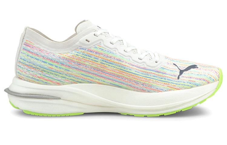 Women's Sneakers PUMA Velocity Nitro Spectra 'White Green' Women's