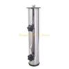 KX4B Multiuse Parasol Base Stand Bracket Sleeve Tube for Patios Umbrella Holder with Secure Screw Gaskets Design Easy Install