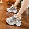 Fashion High Brand 10CM High Thick Bottom Shoes for Women Outdoor Sneakers Tide Trendy Breathable Mesh Ladies Wedges Platform Sneakers