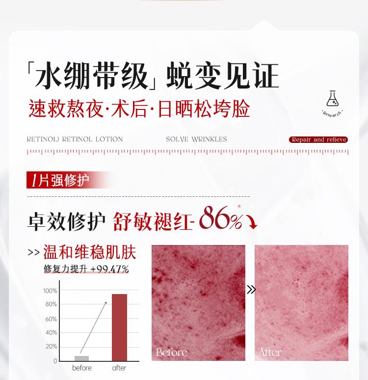 Ruyi Collagen Freeze Dry facial mask Anti wrinkle Firming Double anti Repairing, Moisturizing and Whitening