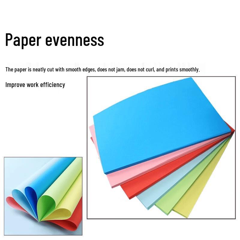KL A4 80gsm Color Copy & Craft Paper, 500 Sheets