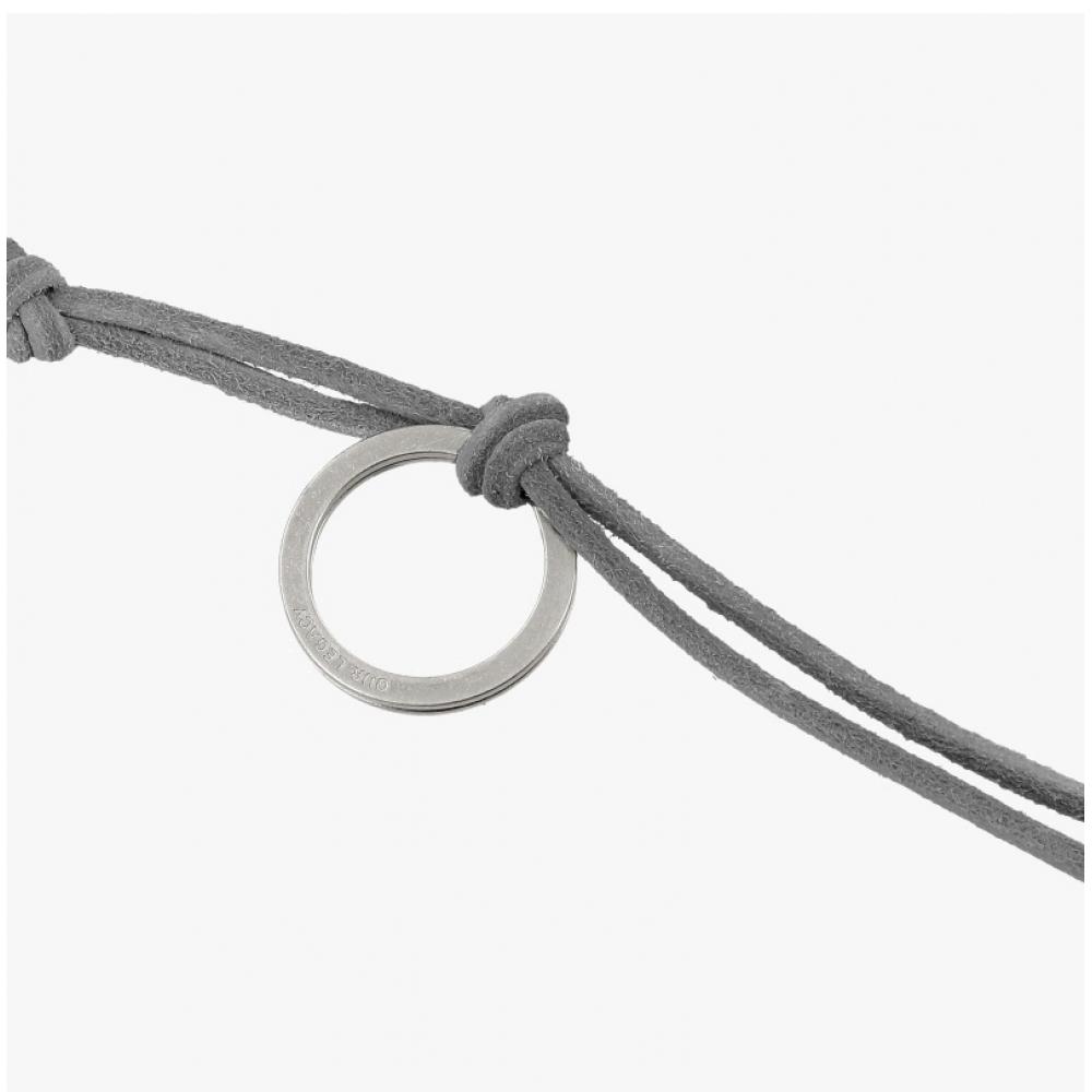 Hourlegashi A4248lh Radon Hot Lavender Keychain Leather Necklace