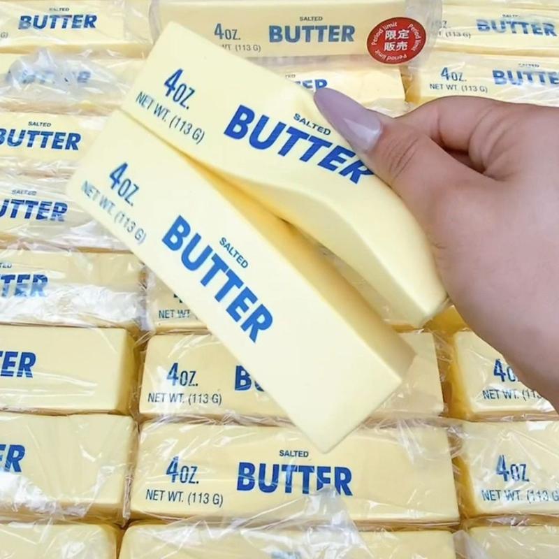 Butter‑Stick Fidget Toys Squishy Elastic Decompression Stress Anxiety Relief Squeeze Prank Toy Hand Relax Gift Toy Slow‑Rising
