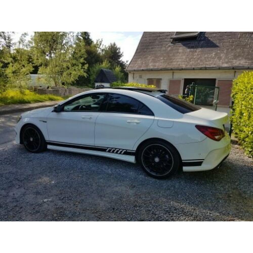 Girlanda naklejek na karoserię D-655-matowa czerń