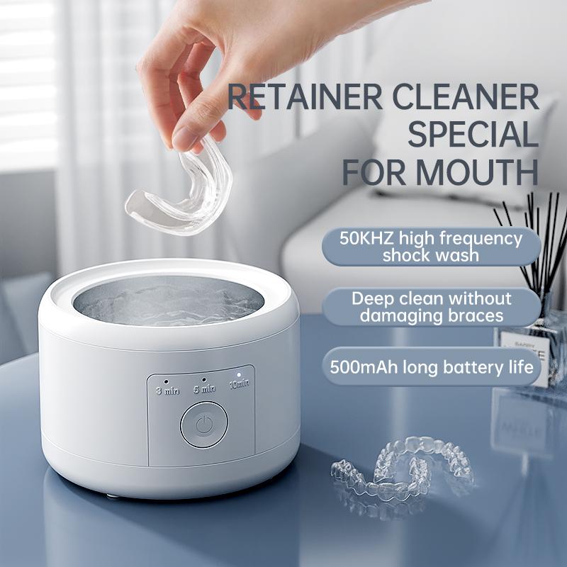 Xiaomi Xiaomi USB Electric Ultrasonic Cleaner Machine, Ultrasonic Denture Cleaner, Braces Box Cleaning Multi-function Invisible Retainer