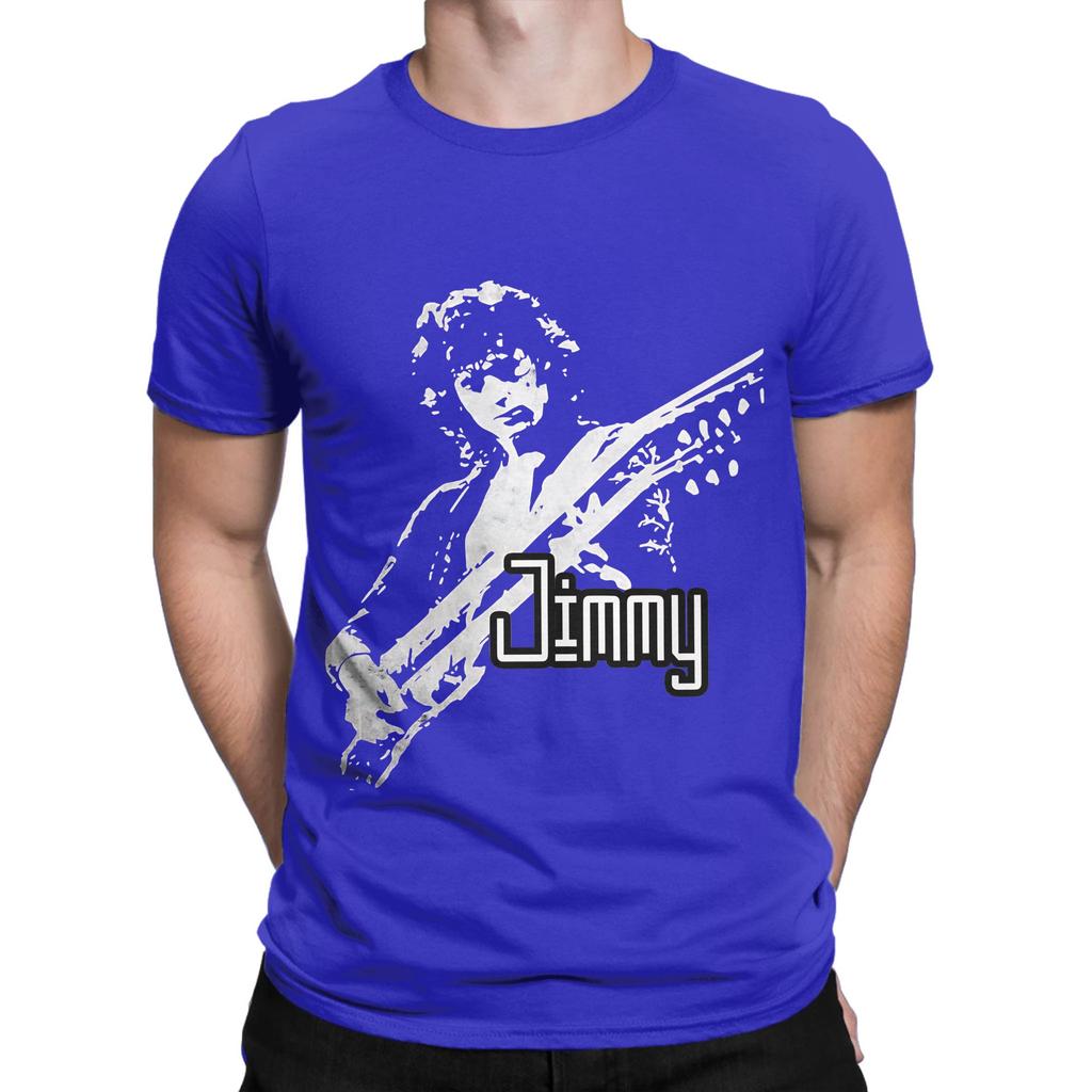Jimmy Page Art Funny Graphic 100 Cotton TShirt Jimmy Page Tees Tops For Unisex