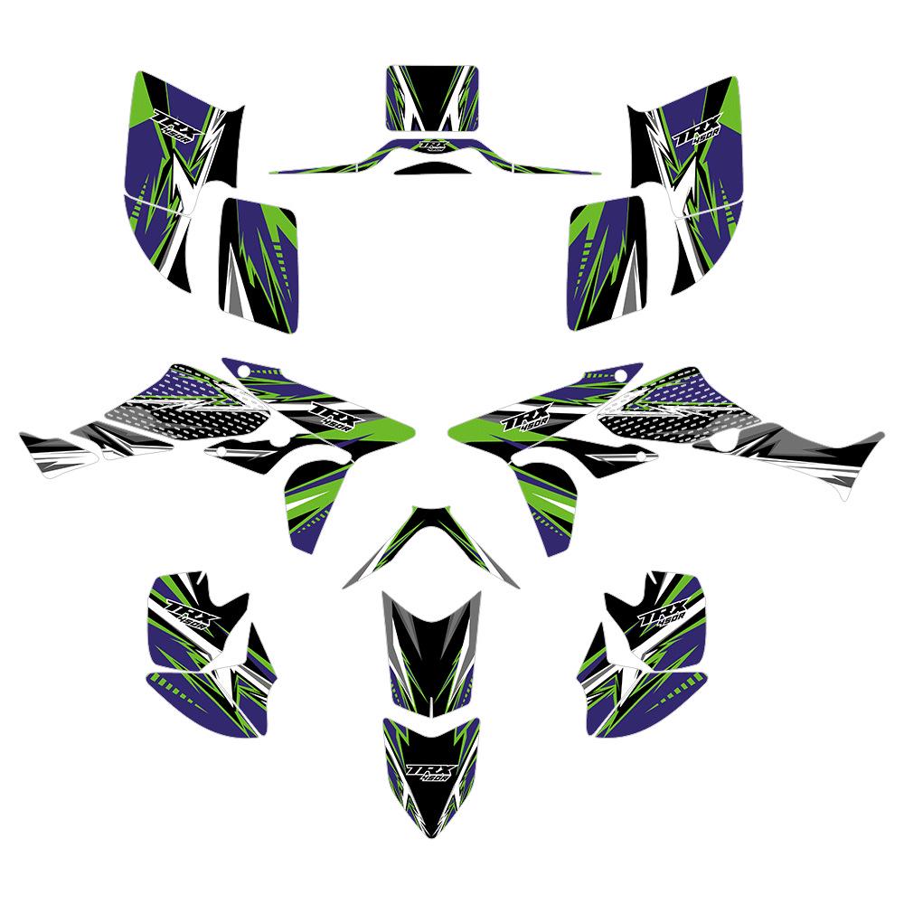 TRX450R FourTrax ATV Motorcycle Decorative Stickers (2004-2008, 2010-2016)