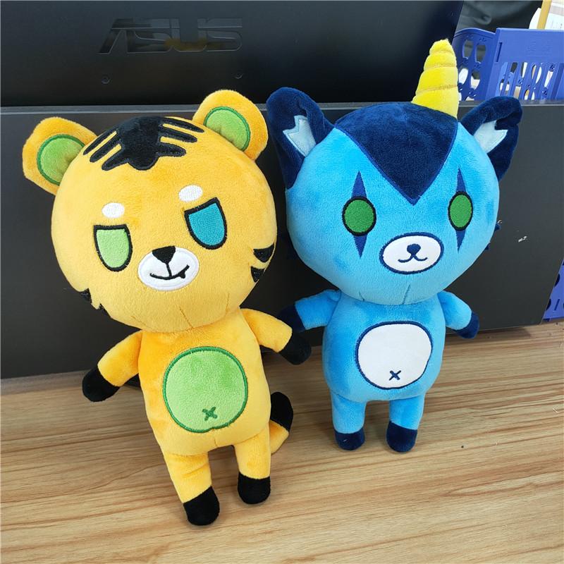 25cm Funneh Plush Toy Its The Krew Merch Teddy Bear Stuffed Dolls Cartoon Animals Plushie Pillow Itsfunneh Peluche Birthday Gift