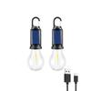 Solar Powered Camping Light Portable Led Camping Light Super Bright Solar Lantern for Emergency Waterproof Rechargeable Tent