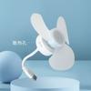 Portable USB Mini Fan Small Size Lightweight USB Powered Fan with Three Blades for Personal Cooling and Easy USB Connection