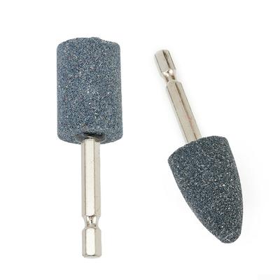 1pcs Grinding Head 24x44x35x6.3mm Brown CorundumCone Drill Tool