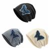 College Style Butterfly Beanies Patch Pullover Hat Fashion Retro Skullies  Autumn/Winter