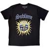 Sublime - Sonnenlogo - Schwarzes Carbon T-Shirt