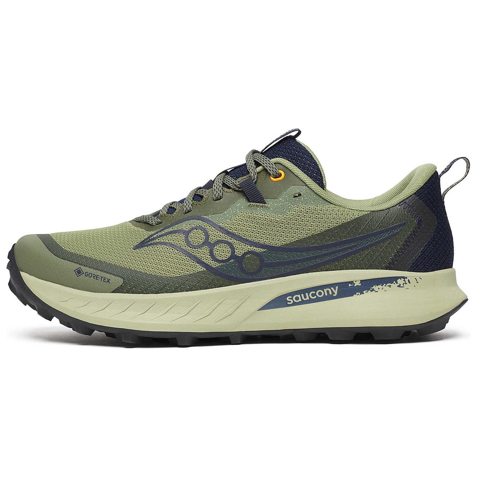 Saucony Peregrine 15 GORE-TEX Hemlock Navy Men Sneakers Green S20992-162 43