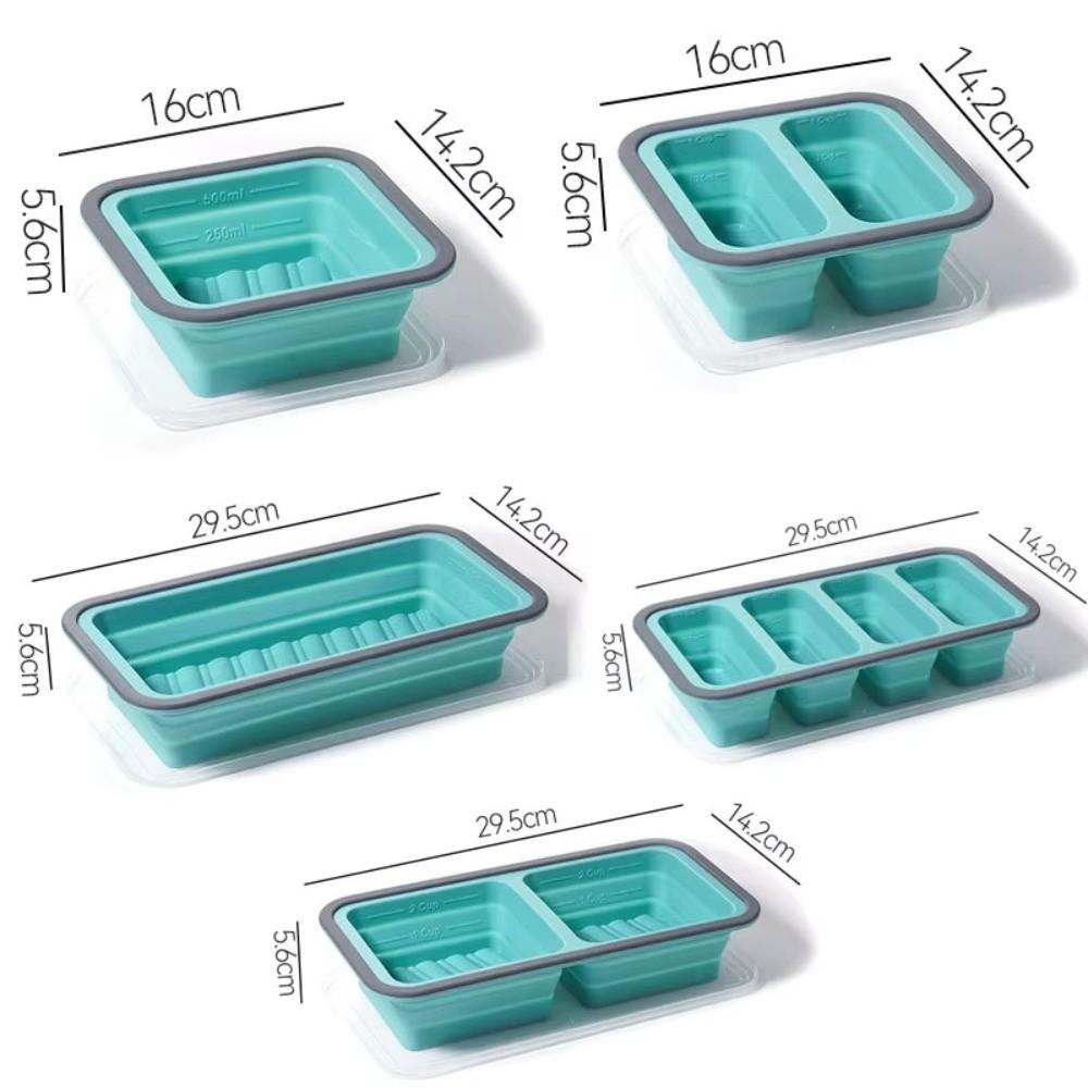 Reusable Silicone Freezer Tray with Lid Soup Cubes Tray New Silicone Freezer Mold  Freezer Use