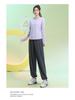 Women's Quick-Dry Slimming Sports Suit: Long Sleeve, Loose Fit for Running & Fitness