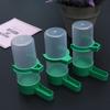 5Pcs Bird Drinker Automatic Water Dispensing Plastic Feeder for Small Birds Cage Budgie Parrot Cockatiel Aviary