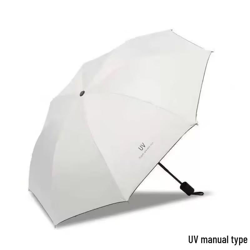 Dual-Use UV Protection Automatic Umbrella - Sunshade & Rain Shield with Customizable Advertising Options