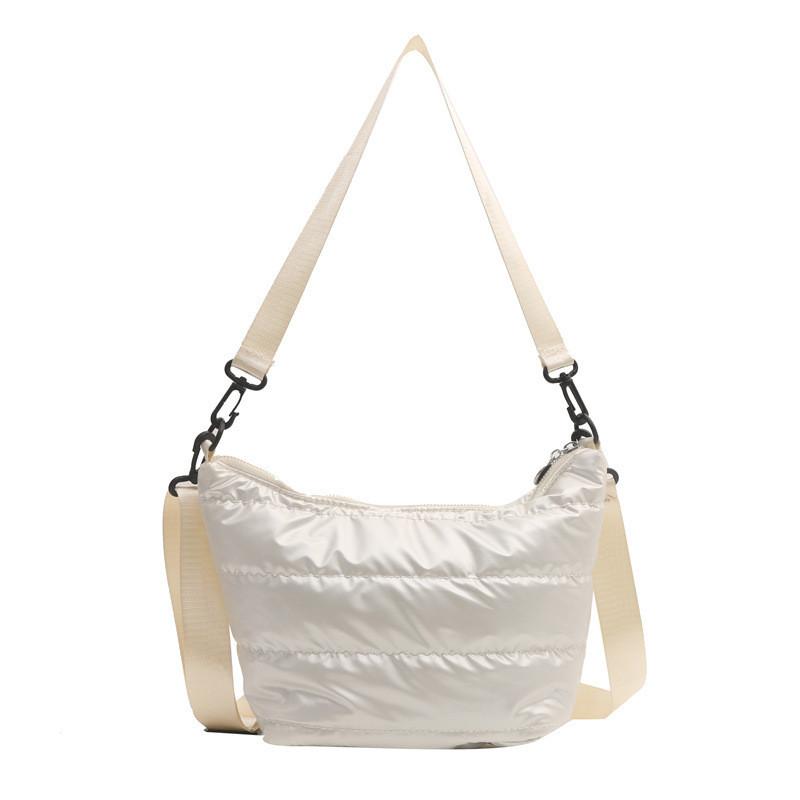 

Весна 2024 Новая Мода Повседневная Хлопковая Сумка Женская Стильная Легкая Одноплечевая Сумка Трендовая Вместительная Сумка Кроссбоди бежевый