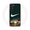 Case for Samsung Galaxy S22 Nike Logo Palm Tree Miami
