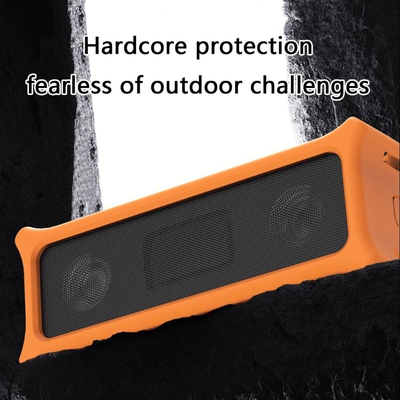 NonSlip Silicone Speaker Case With Shockproof Protections Lightweight Design For  Portable Speakers Holder