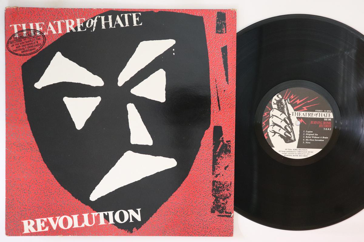 

LP Record THEATRE OF HATE Revolution TOH2 BURNING ROME 1984 UK Rock Used