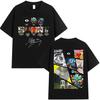 S-XXXL Men Women Singer Rapper Super Star Bad Bunny Printing Tops Adults Unisex Plus Size Short Sleeves Round Neck T-shirt