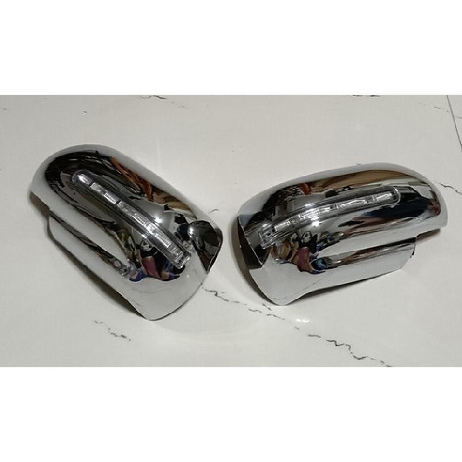 Chrome Side Mirror Cover Trim Indicator LED for 2006-2013 SUZUKI GRAND VITARA