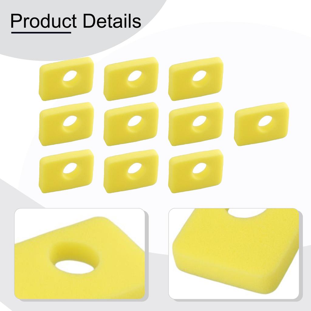 10pcs Field Mower Air Filter  For Oregon 30-183 For 102-573 799579 5434  Lawn Mower Supplies Replacement Part DIY Filter Element