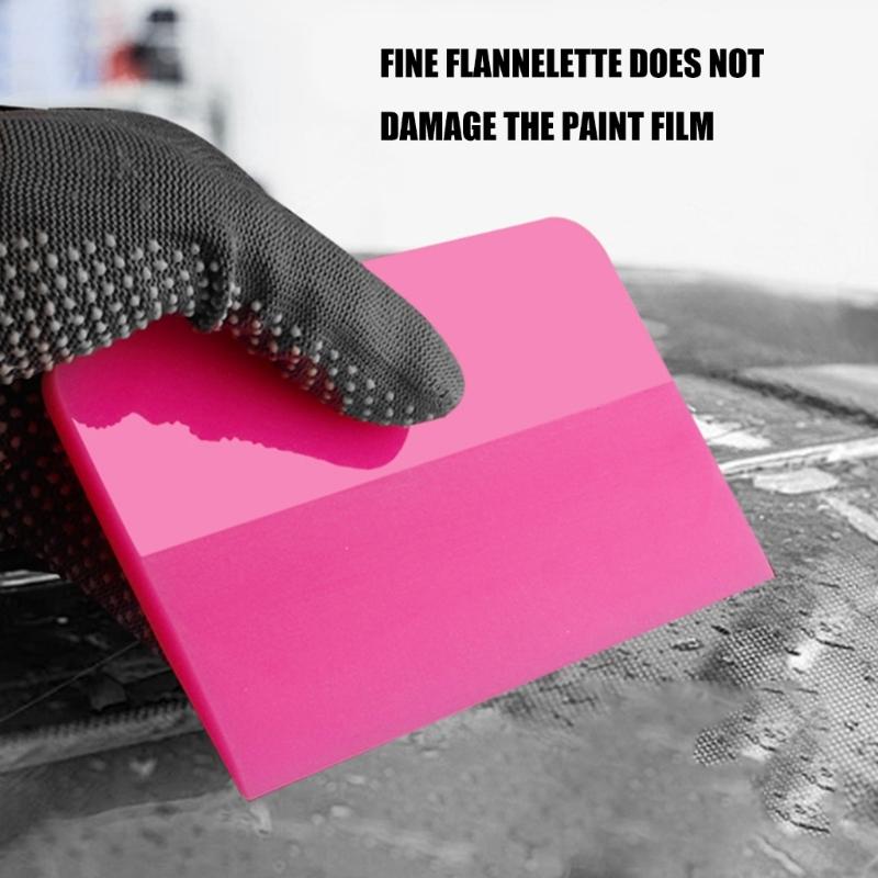 Professional Flexible Squeegee Scraper Tool for Car Film Application Ensures Bubble Free Finish & Scratch Free Surfaces