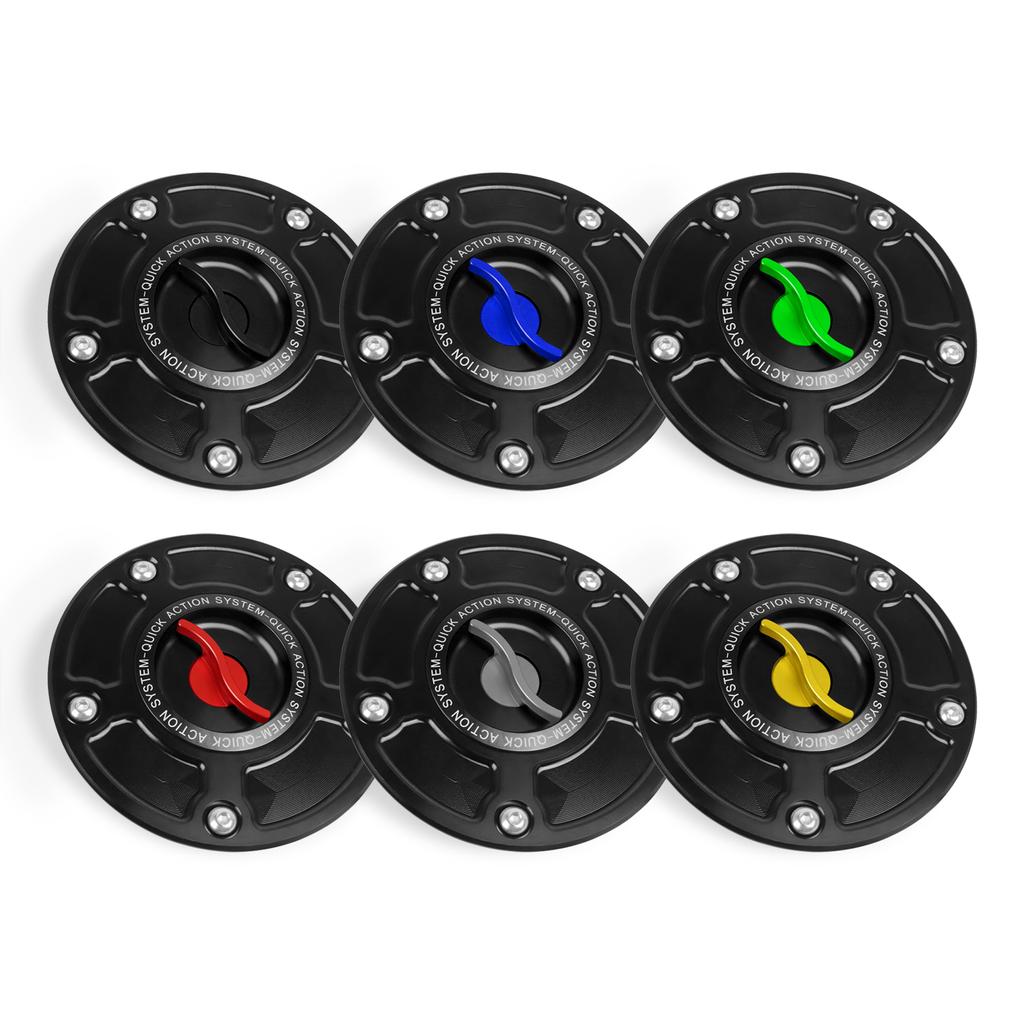 Do Suzuki HAYABUSA GSXR 600 750 1000 K1-K8 SV650/X SV 1000/S Bezkluczykowy szybkozłącze motocyklowe zbiornik paliwa pokrywa zbiornika paliwa