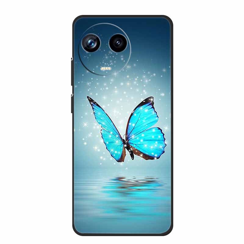 For Realme 11 11X 5G RMX3780 Case TPU Animals Soft Silicone Bumper Back Cover Phone Cases for Realme11X RMX3785 Wolf Cool Fundas