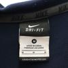 NIKE training Long sleeve Zip hoodie M Navy DRI-FIT jersey Men's Used