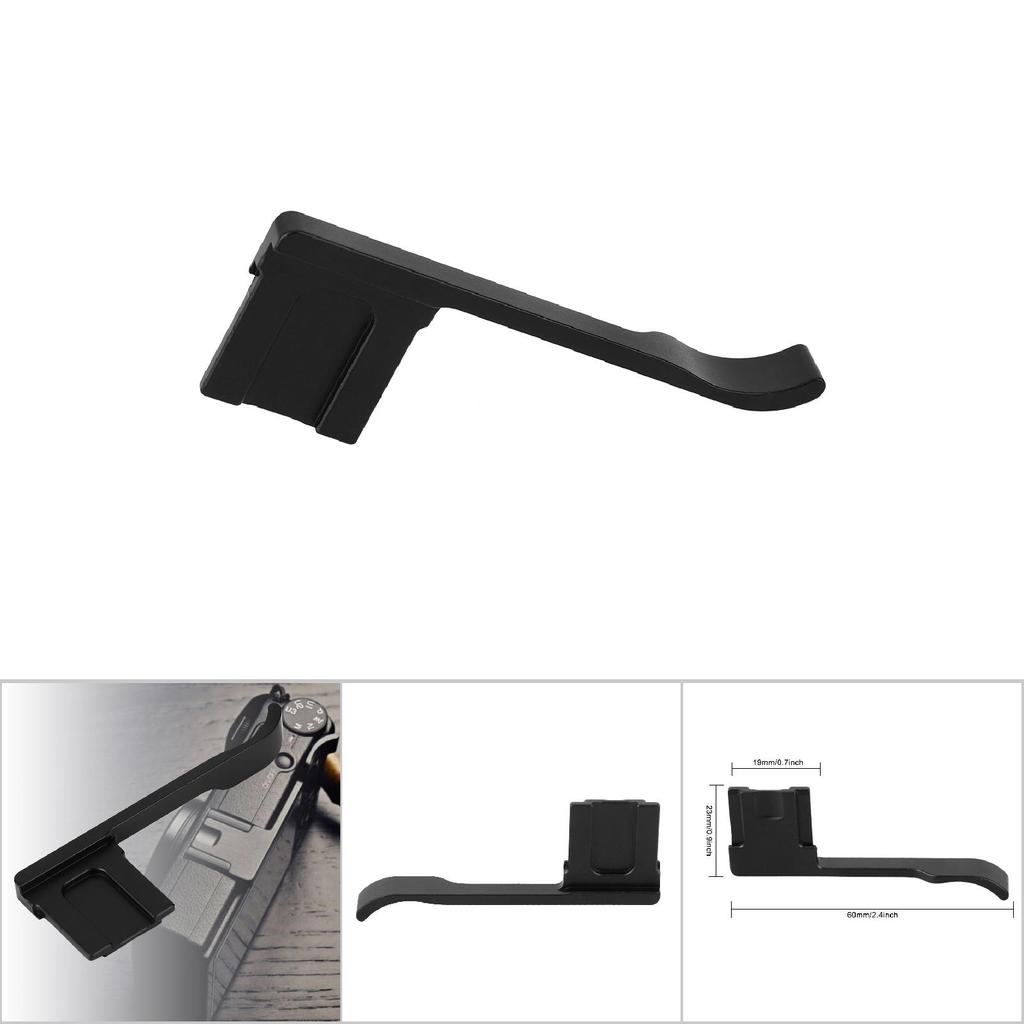 GR3 Hliníková slitina Opěrka palce Nahoru Rukojeť pro fotoaparát Ricoh GRIII