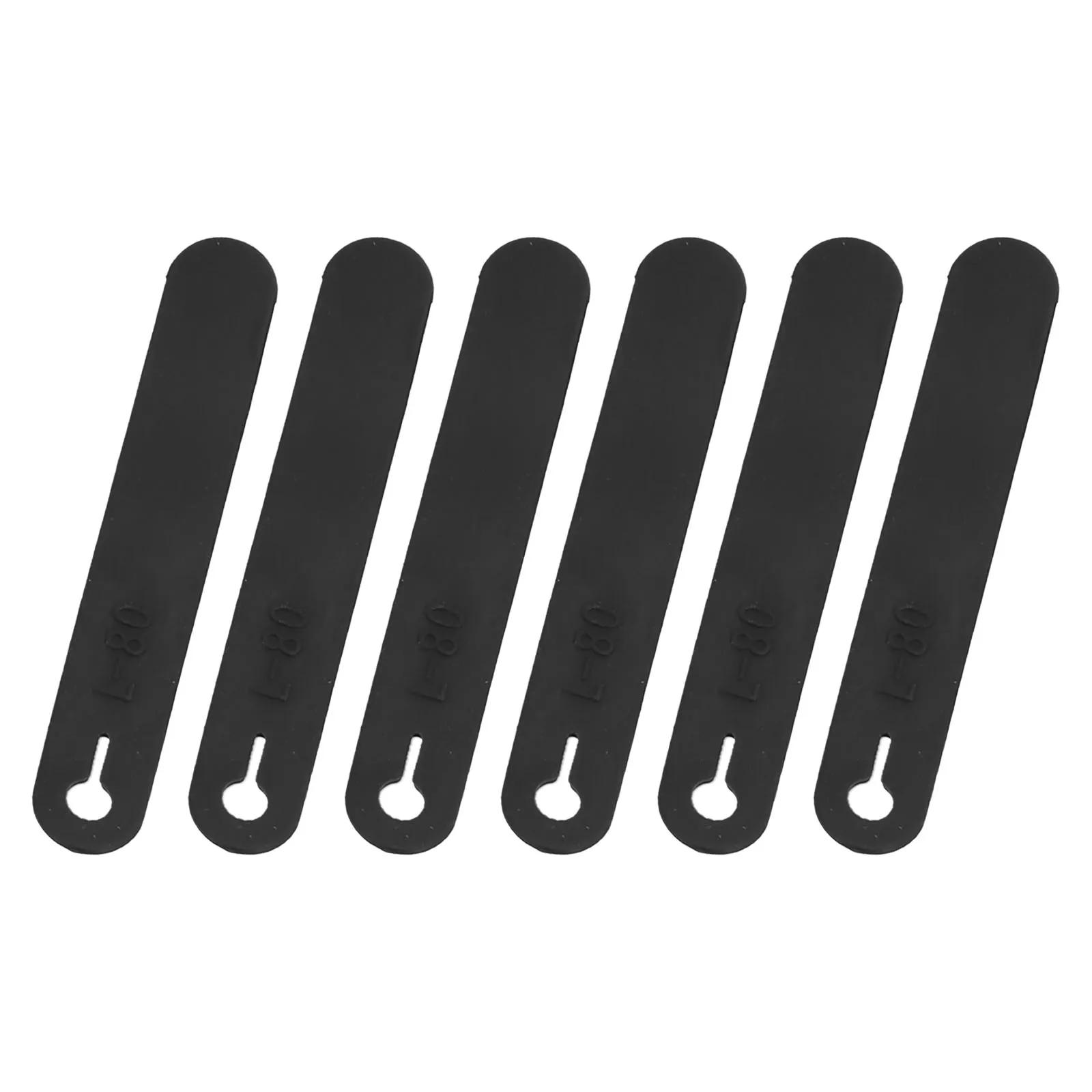 

6 шт. мотоциклетные резинки рама крепления кабельные стяжки жгуты проводов мотоцикл велосипед электромобили автомобильные аксессуары