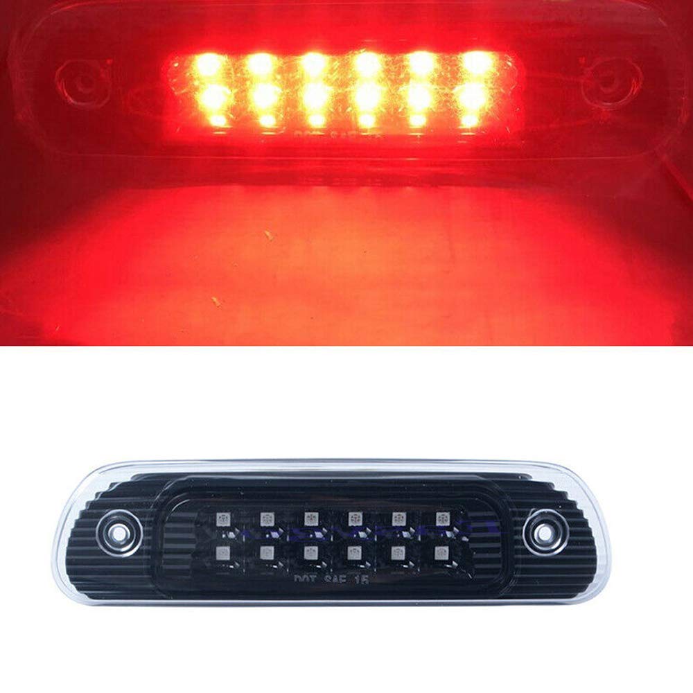 Drittes rotes Rücklicht für die hintere Bremse, getönte/klare Linse, LED, drittes Rücklicht für Jeep Grand Cherokee 1999–2004