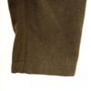 FRENCH ARMY 50s Vintage V Neck Wool Jacket 44L Khaki Women Used