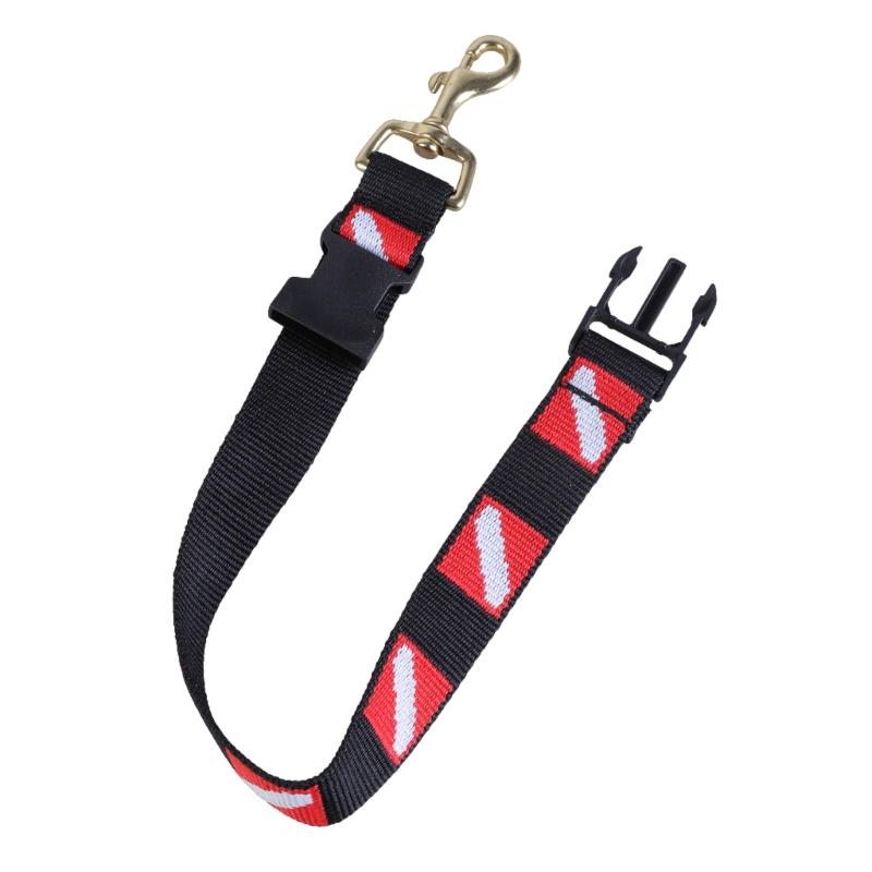 Diving Flags Webbing Flippers Profession Diving Gear Holder Strap Diving Flags Strap Diving Webbing Strap Diving Clip