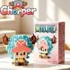 One Piece Baustein Sonnengott Nika Luffy Mikro Spielzeug Garp Ace Nami Zoro Chopper Shanks Nico·Robin Montagemodell Figur Spielzeug