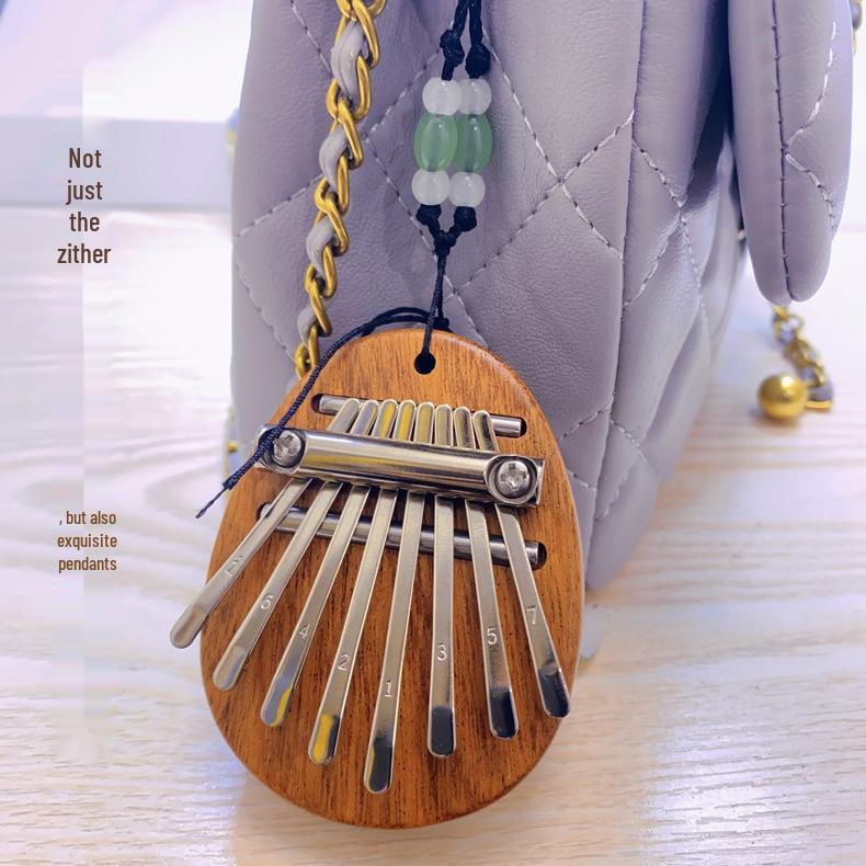 8-Note Mini Kalimba Thumb Piano - Compact Musical Instrument & Practical Gift