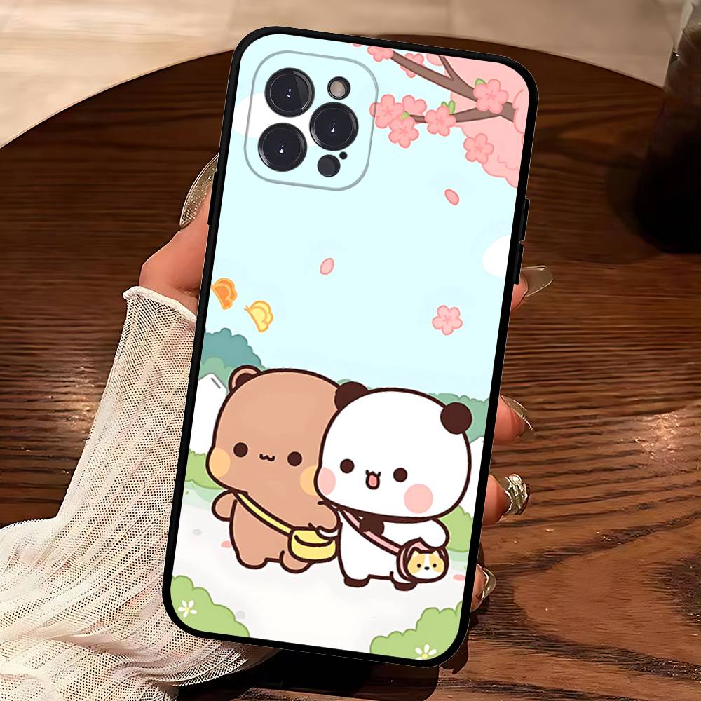 Cute Cartoon Bubu Dudu For iPhone 17 Air 16 Pro Max 15 14 13 12 11 Plus phone Case