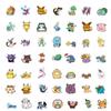 50pcs Pokemon Anime Stickers Pikachu Laptop Skateboard Scrapbook Suitcase Bike Cute And Charming Sticker Guitar Phone Cartoon Kid Present Playthings