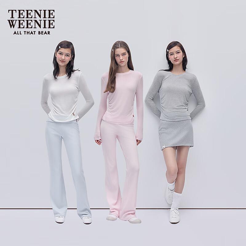 Teenie Weeniebearnova Women's Soft Long Sleeve Round Neck Top