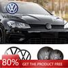 För VOLKSWAGEN VW Bilmodifiering Märke Klistermärke Auto Fram Bak Emblem Skydd Dekoration för Volkswagen VW B8 Passat 2017 2018 2