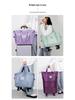 2025 Expandable Wheeled Travel Bag with Wet/Dry Separation for Women: Ideal for Short Trips, Hiking, and Boarding