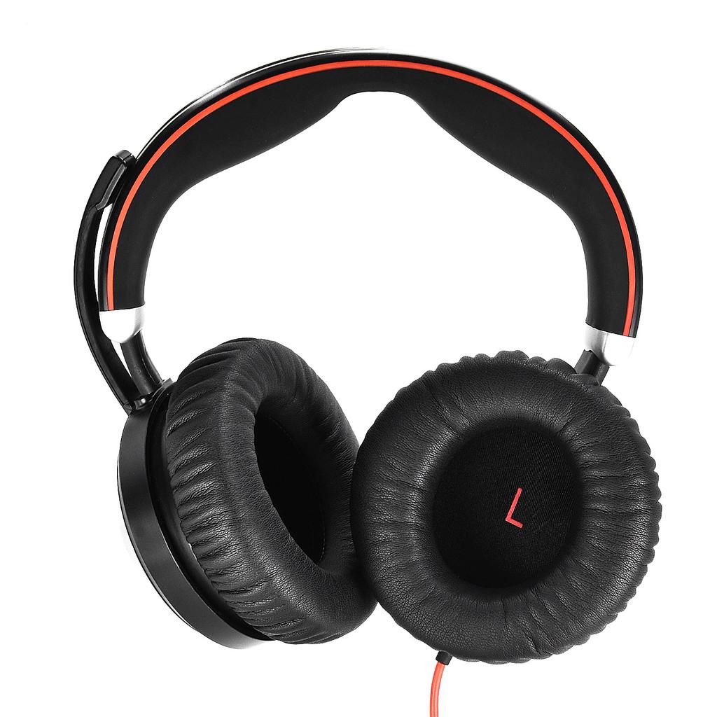 YAYINCC Soft Foam Protein Leather Ear Pads Compatible For Jabra Evolve 80 UC Evolve 80 MS, Evolve 80 MS Headset Repairing Parts