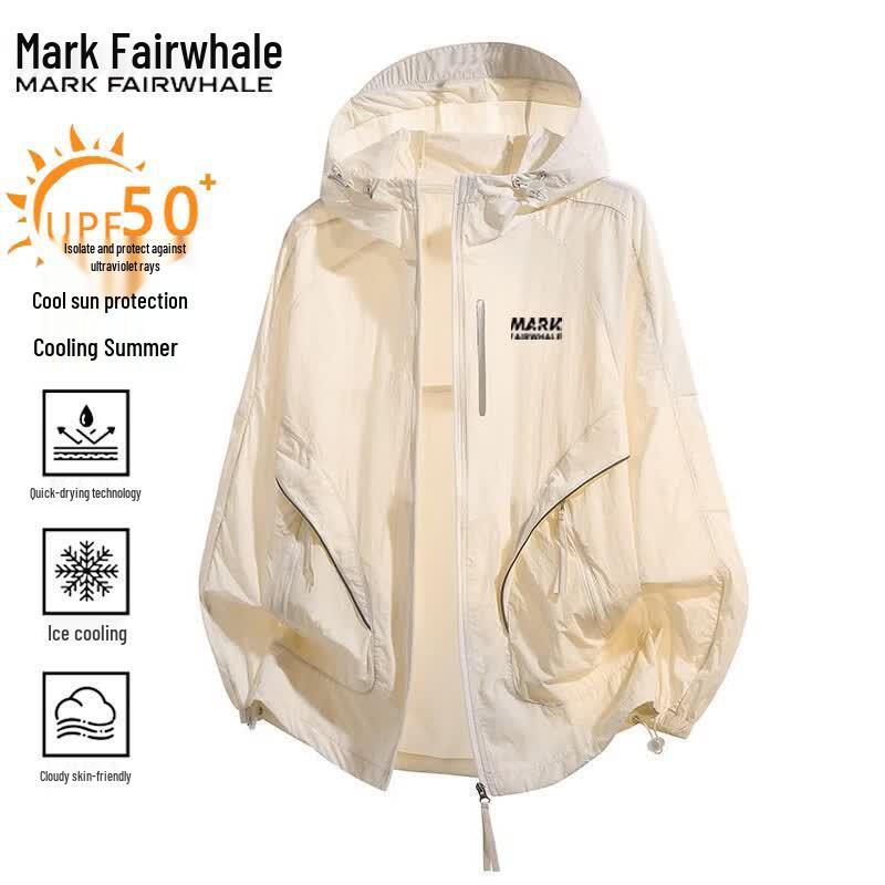 Mark Fairwhale Men s Summer Hooded Sun Protection Jacket L